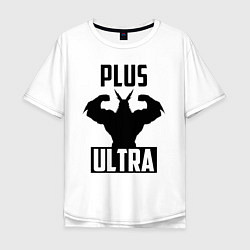 Мужская футболка оверсайз PLUS ULTRA черный