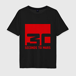 Мужская футболка оверсайз 30 seconds to mars