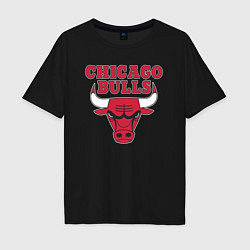 Мужская футболка оверсайз CHICAGO BULLS