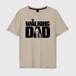 Мужская футболка оверсайз The walking dad