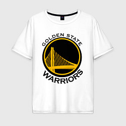 Мужская футболка оверсайз GOLDEN STATE WARRIORS