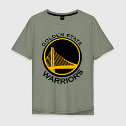 Мужская футболка оверсайз GOLDEN STATE WARRIORS