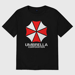 Футболка оверсайз мужская UMBRELLA CORP, цвет: черный