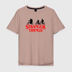 Мужская футболка оверсайз STRANGER THINGS