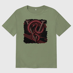 Мужская футболка оверсайз Venom