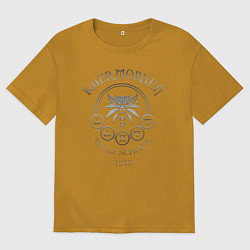 Мужская футболка оверсайз ВЕДЬМАК