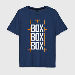 Мужская футболка оверсайз Box box box