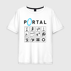 Мужская футболка оверсайз PORTAL