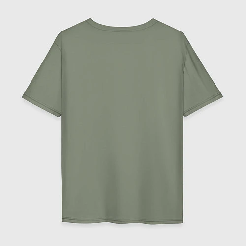 Мужская футболка оверсайз Викинг / Авокадо – фото 2