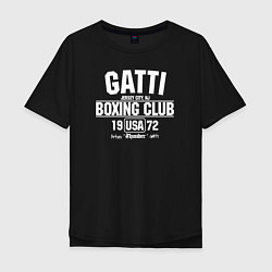 Футболка оверсайз мужская Gatti Boxing Club, цвет: черный