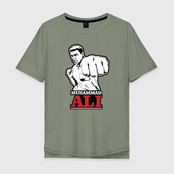 Мужская футболка оверсайз Muhammad Ali