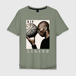 Мужская футболка оверсайз Kobe - RIP Legend