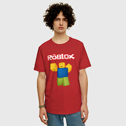 Футболка оверсайз мужская ROBLOX, цвет: красный — фото 2