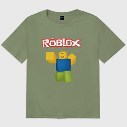 Футболка оверсайз мужская ROBLOX, цвет: авокадо