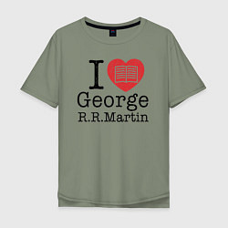 Мужская футболка оверсайз I Love George Martin