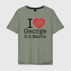 Мужская футболка оверсайз I Love George Martin