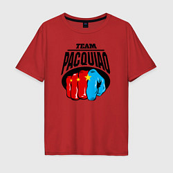 Мужская футболка оверсайз Team Pacquiao