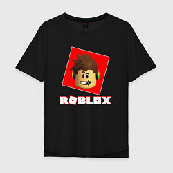 Футболка оверсайз мужская ROBLOX, цвет: черный