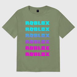 Футболка оверсайз мужская ROBLOX, цвет: авокадо