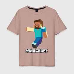 Мужская футболка оверсайз MINECRAFT