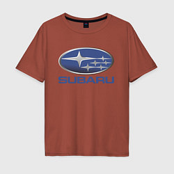 Мужская футболка оверсайз SUBARU