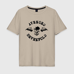 Мужская футболка оверсайз Avenged Sevenfold