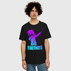 Футболка оверсайз мужская FORTNITE X MARSHMELLO, цвет: черный — фото 2