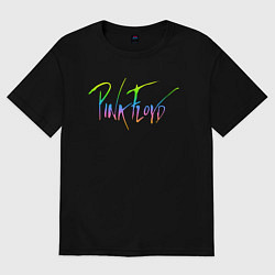 Футболка оверсайз мужская Pink Floyd, цвет: черный