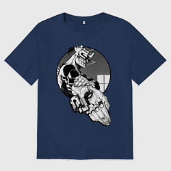 Мужская футболка оверсайз Дзюдзо