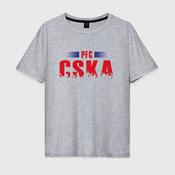 Мужская футболка оверсайз ЦСКА Москва