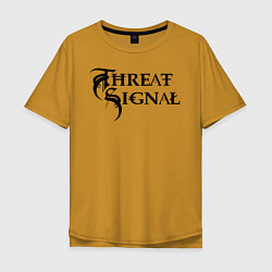 Мужская футболка оверсайз Threat Signal