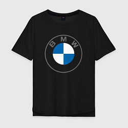 Мужская футболка оверсайз BMW LOGO 2020