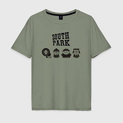 Мужская футболка оверсайз South park