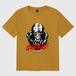 Футболка оверсайз мужская STAAAAARS!, цвет: горчичный