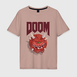 Мужская футболка оверсайз DOOM