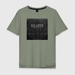Футболка оверсайз мужская The Killers, цвет: авокадо