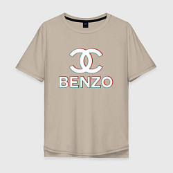 Мужская футболка оверсайз BBT BENZO GANG