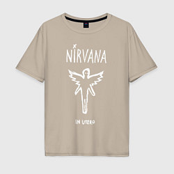 Мужская футболка оверсайз Nirvana In utero