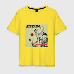 Мужская футболка оверсайз NIRVANA