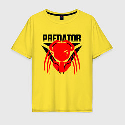 Мужская футболка оверсайз PREDATOR