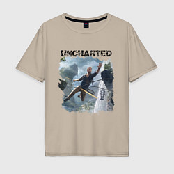 Мужская футболка оверсайз UNCHARTED