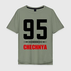Мужская футболка оверсайз 95 Chechnya