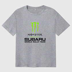 Футболка оверсайз мужская MONSTER ENERGY Z, цвет: меланж