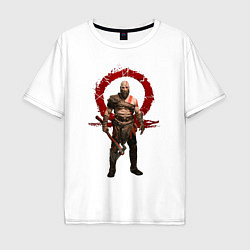 Мужская футболка оверсайз GOD OF WAR