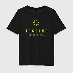 Мужская футболка оверсайз Jogging