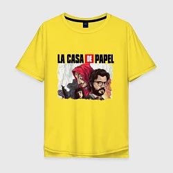 Мужская футболка оверсайз La Casa de Papel Z