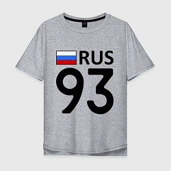 Мужская футболка оверсайз RUS 93