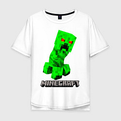 Мужская футболка оверсайз MINECRAFT CREEPER