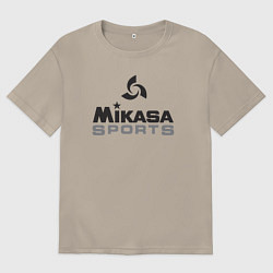 Футболка оверсайз мужская MIKASA SPORTS, цвет: миндальный