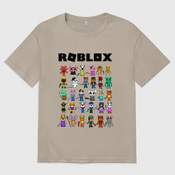 Мужская футболка оверсайз ROBLOX PIGGY